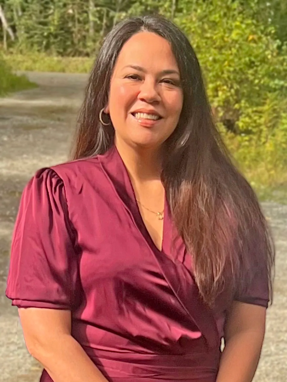 Christina Hannah, Certified Bookkeeper, outdoors in Alaska